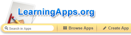 Learning Apps – Online Interactive Activity Creator
